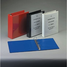 Two Ring A4 Presentation Ring Binder Blue - 38mm Spine/25mm Capacity - Pack of 10